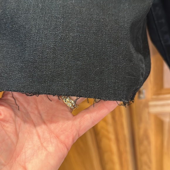 Isabel Maternity Black Over Belly Bermuda shorts with supportive crossov… - Picture 7 of 13